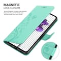 Miniatyrbilde 4 av 7: Deksel til Nothing Phone (1) Lommebokdeksel i blomster design med magnetisk lukking, stativfunksjon og kortplasser