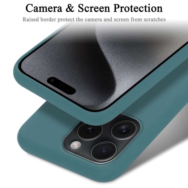Deksel til iPhone 15 PRO MAX Silikondeksel TPU Case Cover