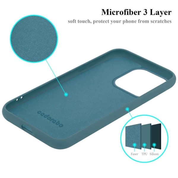 Deksel til iPhone 15 PRO MAX Silikondeksel TPU Case Cover