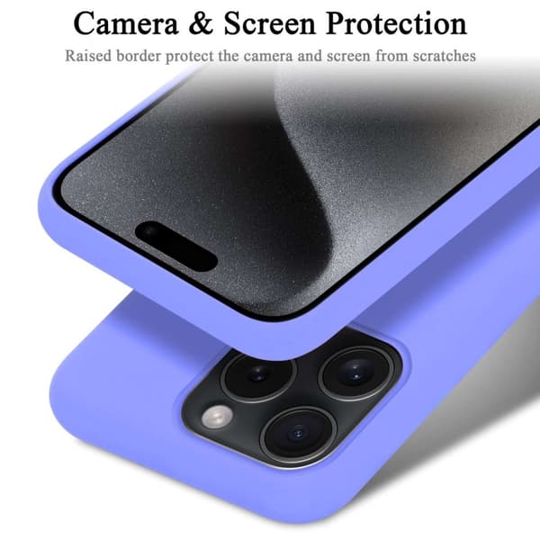 Deksel til iPhone 15 PRO Silikondeksel TPU Case Cover
