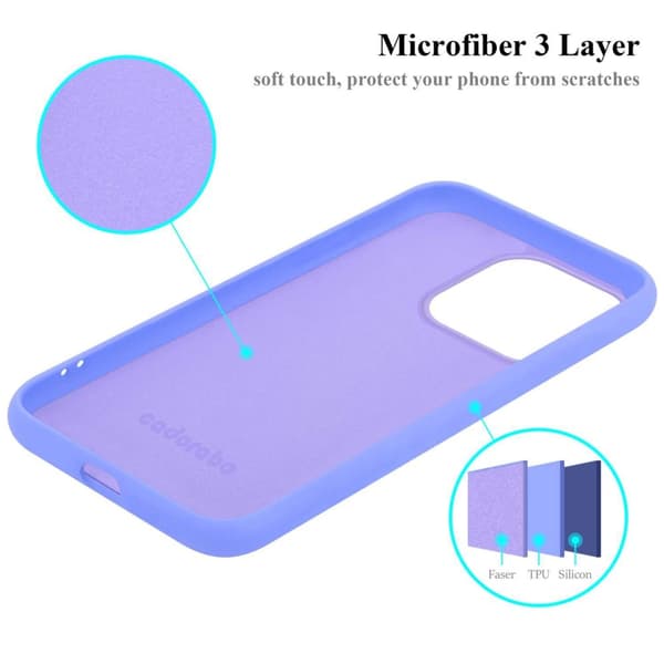 Deksel til iPhone 15 PRO Silikondeksel TPU Case Cover
