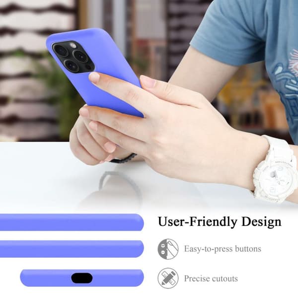 Deksel til iPhone 15 PRO Silikondeksel TPU Case Cover