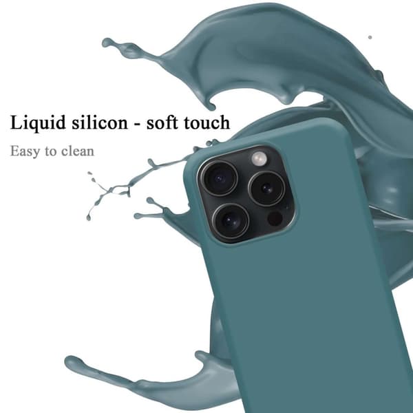 Deksel til iPhone 15 PRO Silikondeksel TPU Case Cover
