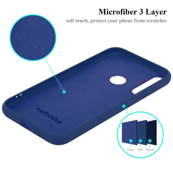 Huawei Y6P Skal Fodral av flexibelt TPU-silikon Case Cover