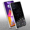Miniatyrbild 2 av 6: Samsung Galaxy M31s Skal Fodral Case Cover av flexibelt TPU-silikon med glittrande glitter