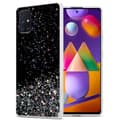 Miniatyrbild 1 av 6: Samsung Galaxy M31s Skal Fodral Case Cover av flexibelt TPU-silikon med glittrande glitter