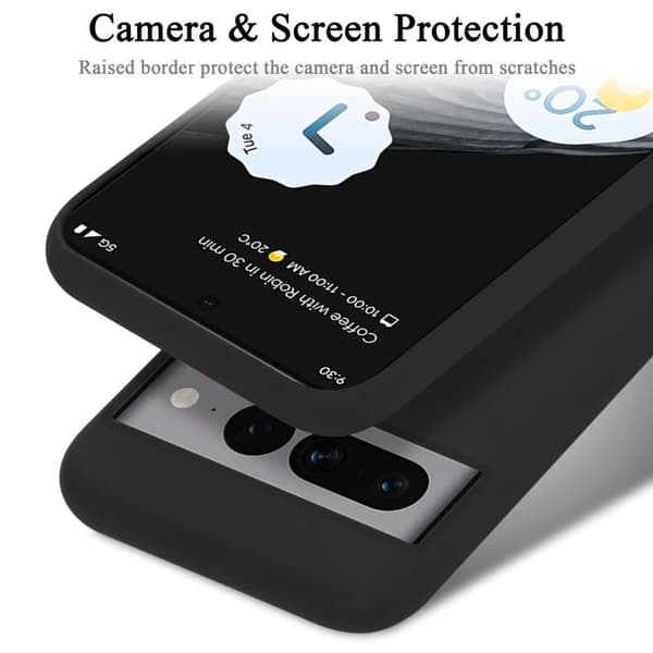 Google PIXEL 7 PRO Skal Fodral av flexibelt TPU-silikon Case Cover