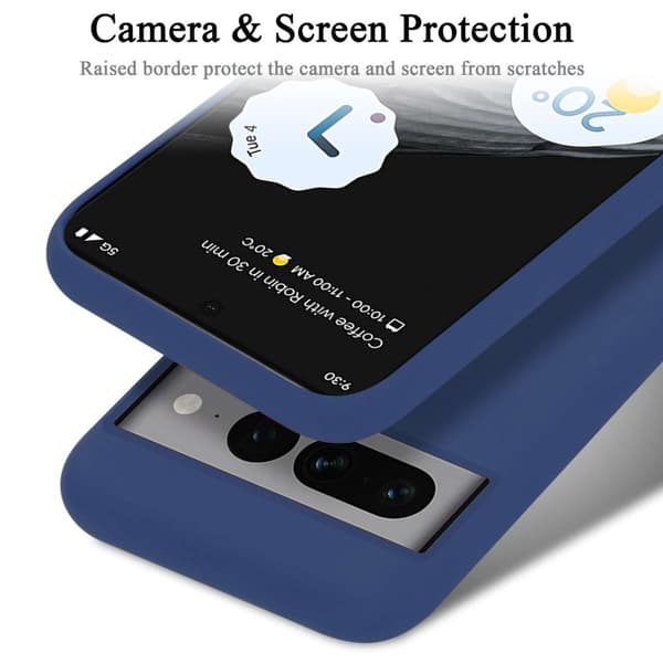 Google PIXEL 7 PRO Skal Fodral av flexibelt TPU-silikon Case Cover