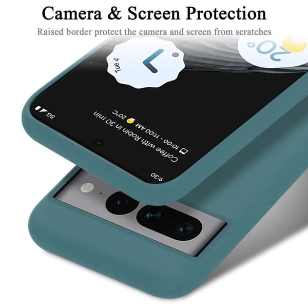 Google PIXEL 7 PRO Skal Fodral av flexibelt TPU-silikon Case Cover