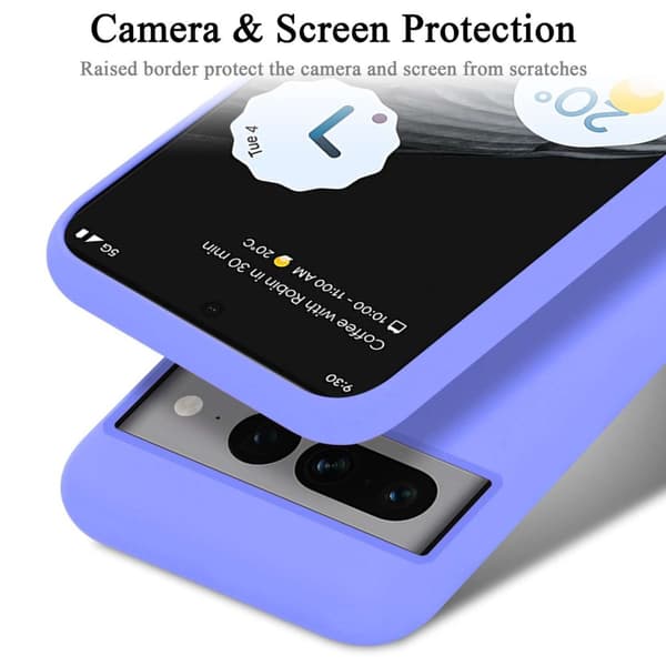 Google PIXEL 7 PRO Skal Fodral av flexibelt TPU-silikon Case Cover