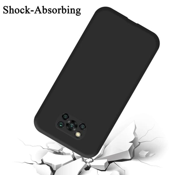 Xiaomi POCO X3 NFC Skal Fodral av flexibelt TPU-silikon Case Cover