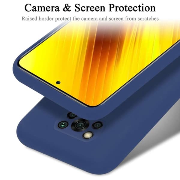 Xiaomi POCO X3 NFC Skal Fodral av flexibelt TPU-silikon Case Cover