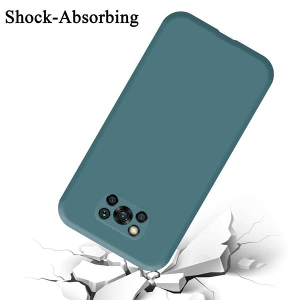 Xiaomi POCO X3 NFC Skal Fodral av flexibelt TPU-silikon Case Cover