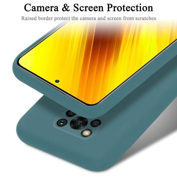 Xiaomi POCO X3 NFC Skal Fodral av flexibelt TPU-silikon Case Cover