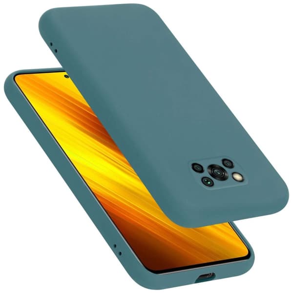 Xiaomi POCO X3 NFC Skal Fodral av flexibelt TPU-silikon Case Cover