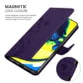 Miniatyrbillede 4 af 7: Samsung Galaxy A80 / A90 4G Pungetui Cover Blomster ()