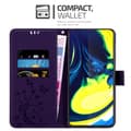 Miniatyrbillede 2 af 7: Samsung Galaxy A80 / A90 4G Pungetui Cover Blomster ()