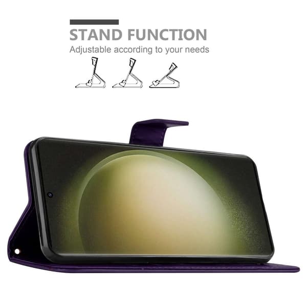 Oppo FIND X2 Pungetui Cover Blomster ()