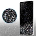 Miniatyrbild 4 av 6: Samsung Galaxy A02s Skal Fodral Case Cover av flexibelt TPU-silikon med glittrande glitter