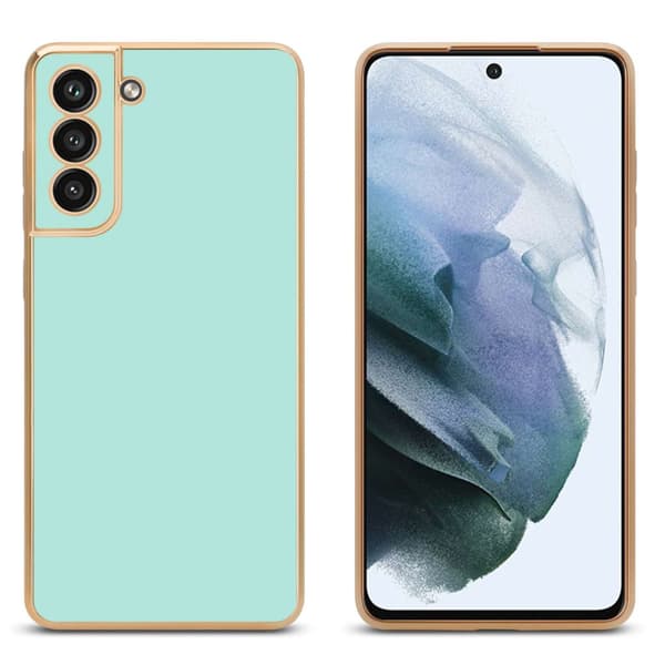 Samsung Galaxy S21 FE Fodral Mobilskydd Skal av flexibel TPU-silikon och med kameraskydd