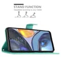 Miniatyrbillede 3 af 7: LG K40S Pungetui Cover Blomster ()