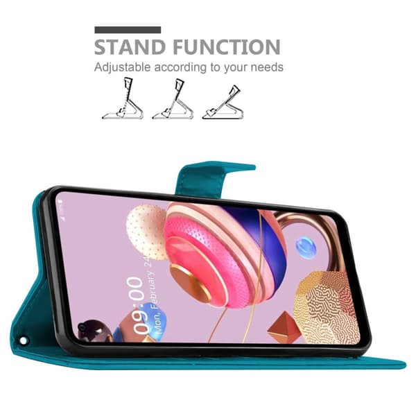 Google PIXEL 6A Pungetui Cover Blomster ()