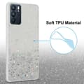 Miniatyrbild 3 av 6: Oppo Reno6 5G Skal Fodral Case Cover av flexibelt TPU-silikon med glittrande glitter