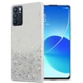 Miniatyrbild 1 av 6: Oppo Reno6 5G Skal Fodral Case Cover av flexibelt TPU-silikon med glittrande glitter