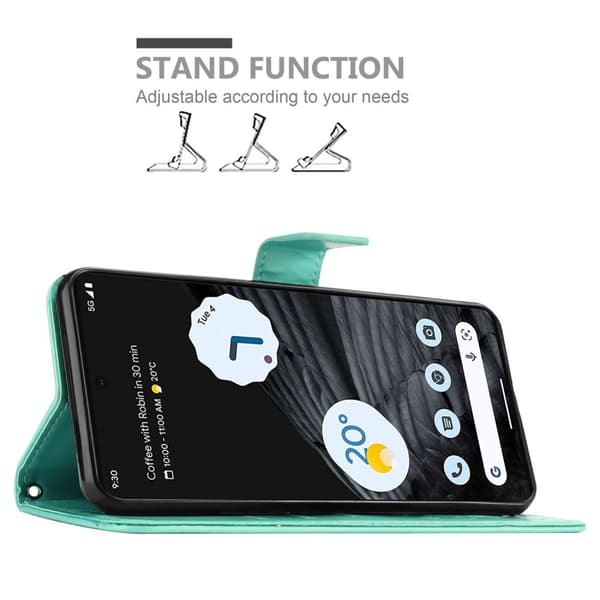 iPhone 15 PRO MAX Pungetui Cover Blomster ()