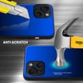 Miniatyrbild 2 av 6: iPhone 15 Skal Fodral i två färger av TPU-silikon och baksida av härdat glas Case Cover Mobilskydd