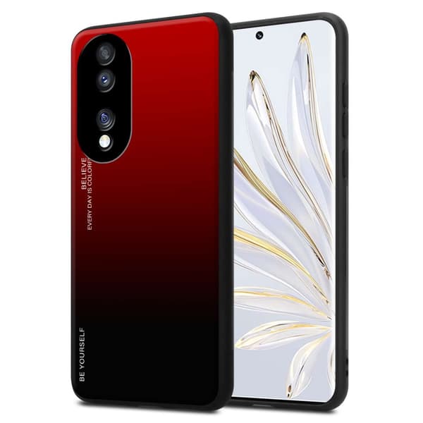 Cover Honor 70 Etui Case () RØD - SORT