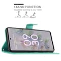 Miniatyrbillede 3 af 7: iPhone 15 PLUS Pungetui Cover Blomster ()