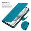 Miniatyrbillede 4 af 7: iPhone 15 PLUS Pungetui Cover Blomster ()