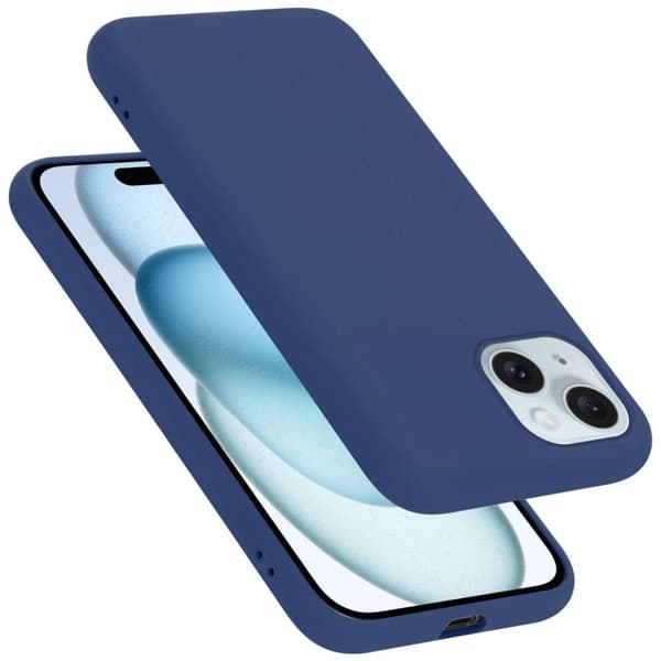 Cover iPhone 15 Etui Case () Liquid Blå