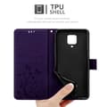 Miniatyrbild 5 av 7: Xiaomi RedMi NOTE 9 PRO / NOTE 9S Skal Fodral i blomdesign Mobilskydd Case Cover med magnetisk stängning, ståfunktion och kortplatser