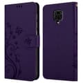 Miniatyrbild 7 av 7: Xiaomi RedMi NOTE 9 PRO / NOTE 9S Skal Fodral i blomdesign Mobilskydd Case Cover med magnetisk stängning, ståfunktion och kortplatser