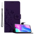 Miniatyrbillede 1 af 7: Xiaomi Mi NOTE 10 LITE Pungetui Cover Blomster ()