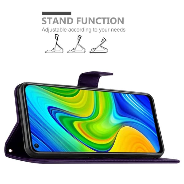 Xiaomi Mi 10T / Mi 10T PRO Pungetui Cover Blomster ()