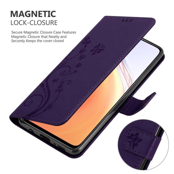 Xiaomi Mi 10T / Mi 10T PRO Pungetui Cover Blomster ()