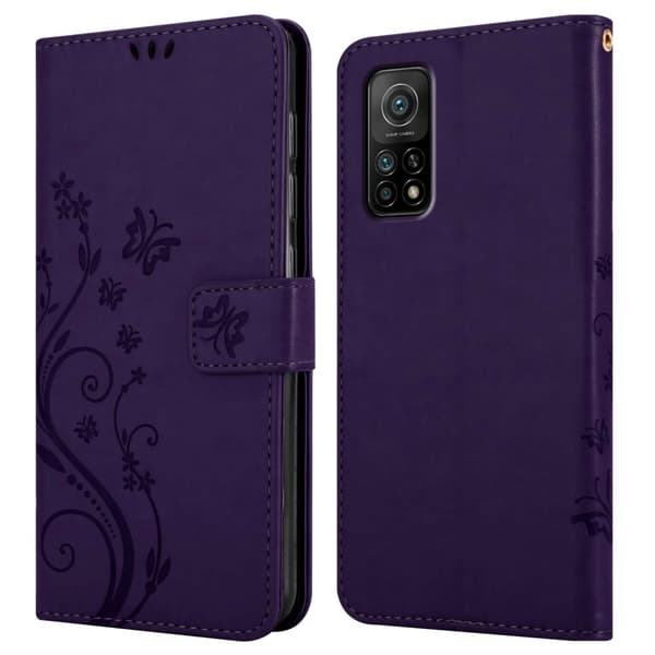 Xiaomi Mi 10T / Mi 10T PRO Pungetui Cover Blomster ()