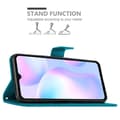 Miniatyrbild 3 av 7: Sony Xperia 10 II Skal Fodral i blomdesign Mobilskydd Case Cover med magnetisk stängning, ståfunktion och kortplatser