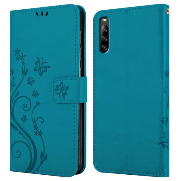 Sony Xperia L4 Pungetui Cover Blomster ()