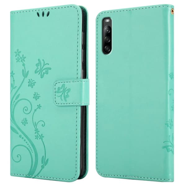 Sony Xperia L4 Pungetui Cover Blomster ()