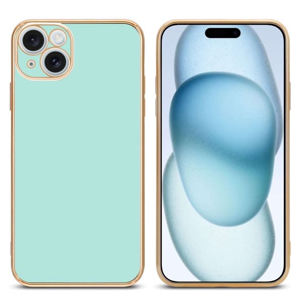 Silikondeksel til iPhone 15 PLUS med kamerabeskyttelse