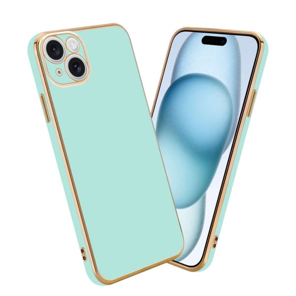 Silikondeksel til iPhone 15 PLUS med kamerabeskyttelse