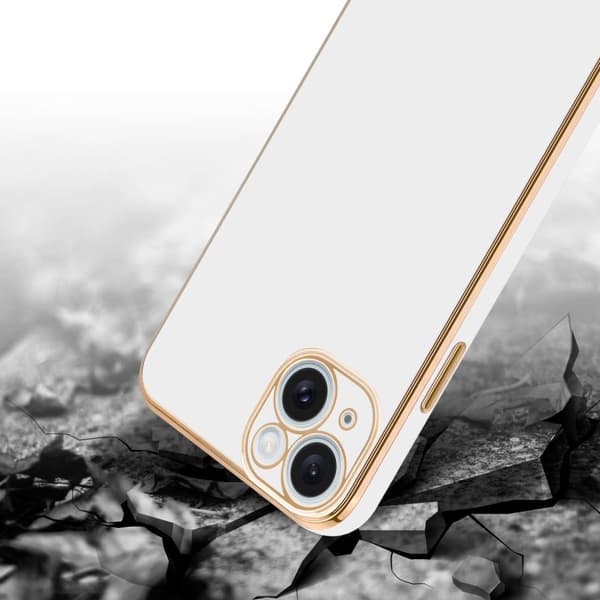 Silikondeksel til iPhone 15 PLUS med kamerabeskyttelse