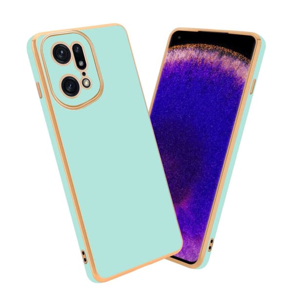 Silikondeksel til Oppo FIND X5 PRO med kamerabeskyttelse Grønn