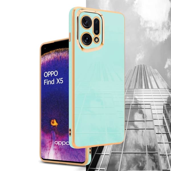 Oppo FIND X5 Fodral Mobilskydd Skal av flexibel TPU-silikon och med kameraskydd