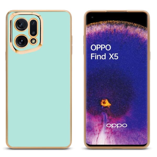 Oppo FIND X5 Fodral Mobilskydd Skal av flexibel TPU-silikon och med kameraskydd
