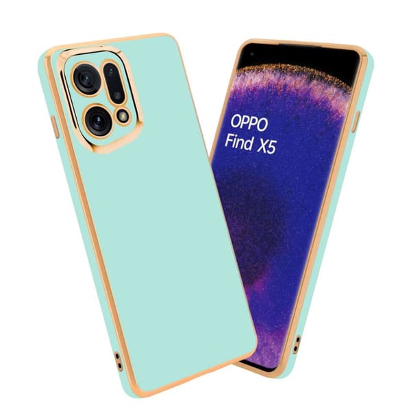 Oppo FIND X5 Fodral Mobilskydd Skal av flexibel TPU-silikon och med kameraskydd